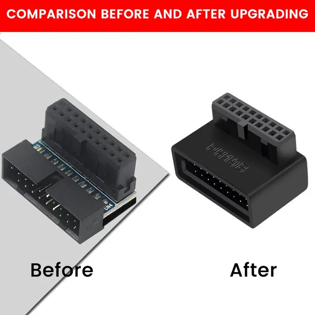 Connecteur d'adaptateur de tête de carte mère… – vue 2