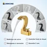Robinet de lavabo cascade moderne mélangeur chaud et… – vue 2