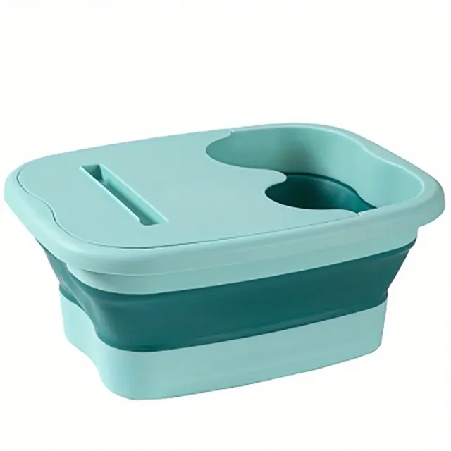 Bain pieds électrique portable pliable compact blanc… – vue 6