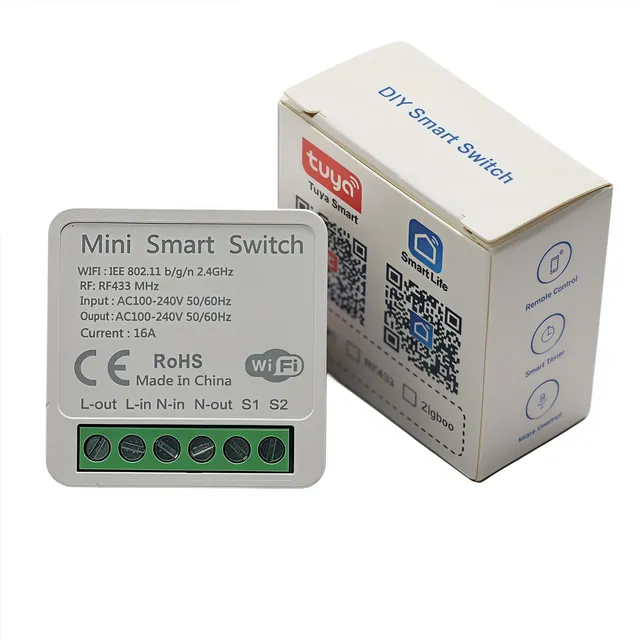 Mini commutateur intelligent WiFi 16A – vue 2