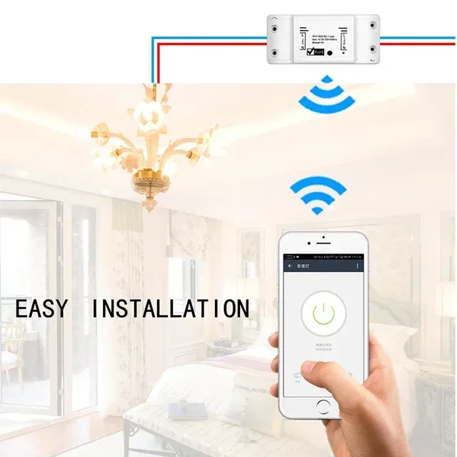 Commutateur d'éclairage intelligent WiFi – vue 4