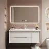 Lavabo moderne en céramique de chêne – vue 5