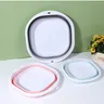 Bassin en plastique portable : bol de lavage flexible en… – vue 4