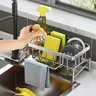Porte-éponge de cuisine en acier inoxydable – vue 4
