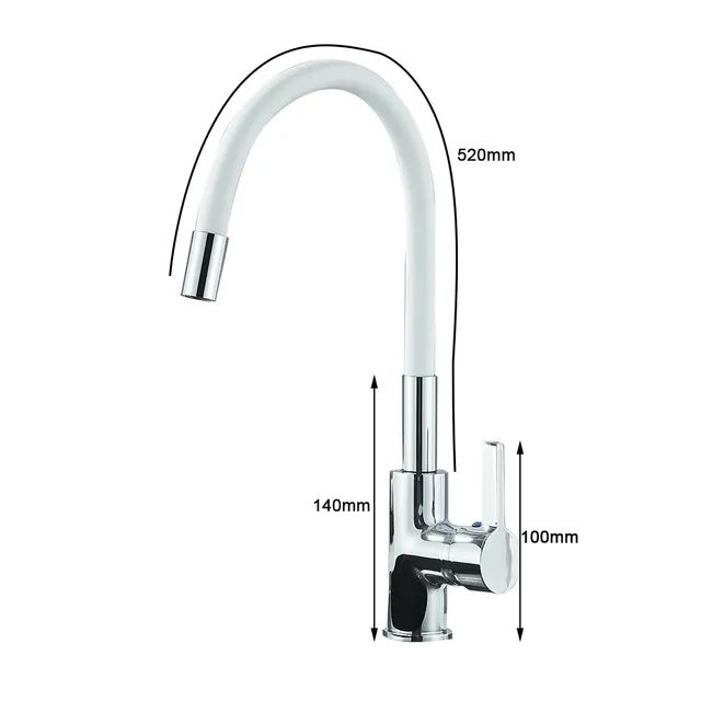 Robinet d'évier de cuisine en Gel de silice – vue 6