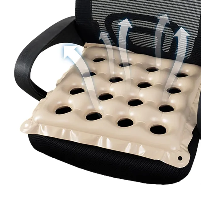 Coussin siège gonflable PVC robuste portable léger… – vue 3