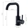 Robinet de lavabo de salle de bains en acier inoxydable… – vue 5