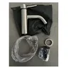 Robinet de lavabo de salle de bains noir mat – vue 7