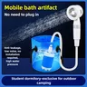 Gadget de douche Portable en plein air – vue 2