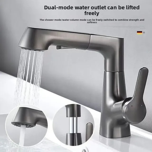 Robinet de lavabo en alliage – vue 2