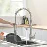 Robinet d'évier de cuisine avec pulvérisateur extractible – vue 5