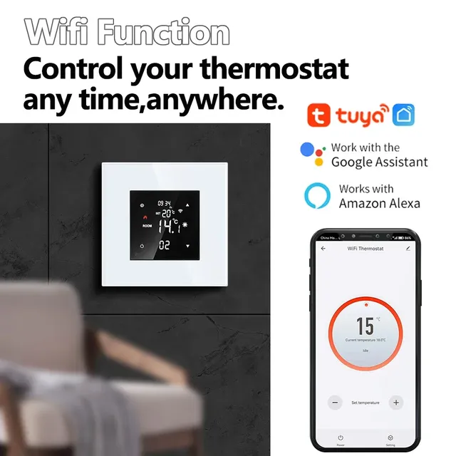 Thermostat intelligent pour chauffage au sol – vue 6