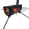 Poêle bois portable camping pliable acier…