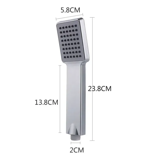 Pommeau douche main haute pression pluie chromé… – vue 6