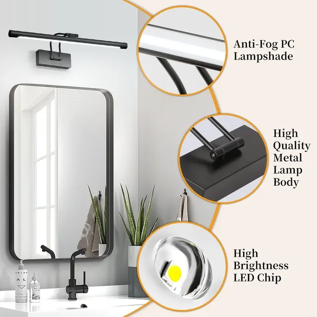 2025 nouvelle lampe de miroir de vanité applique salle… – vue 3