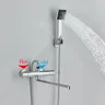 Mitigeur thermostatique mural baignoire douche chrome… – vue 3