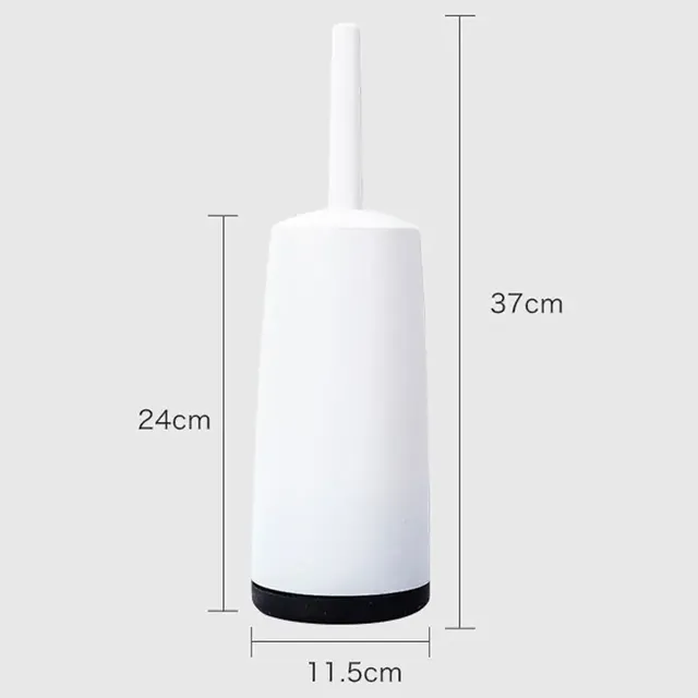 Brosse de toilette en plastique avec Base sur pied – vue 6