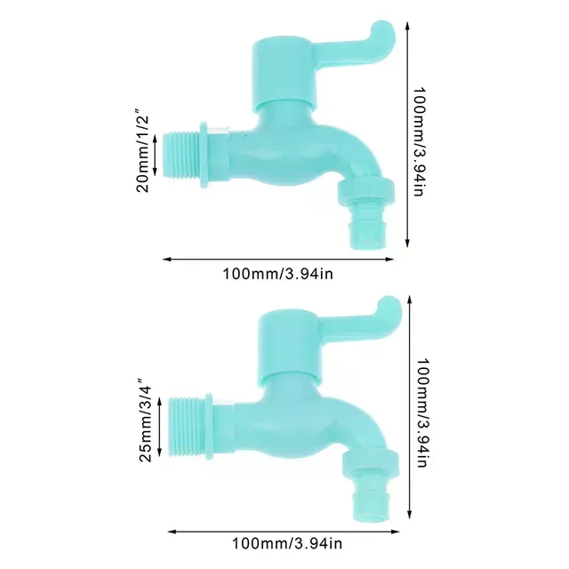 Robinet de lavage mural 3/4 "1/2" – vue 5