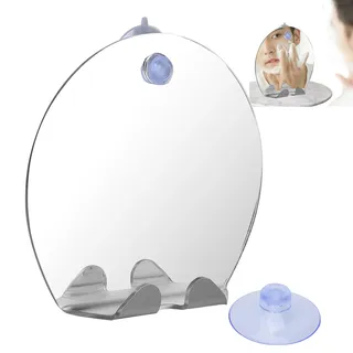 Miroir de rasage de salle de bains sans buée