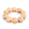 10 pièces boutons de traction ronds en bois naturel… – vue 4