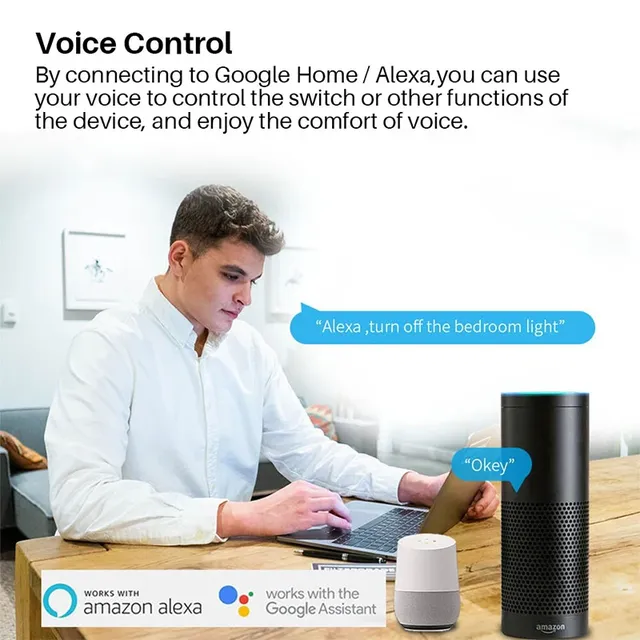 16A Wifi commutateur intelligent 2 voies bricolage… – vue 5