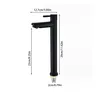 Robinet lavabo acier inoxydable. Eau froide simple – vue 5