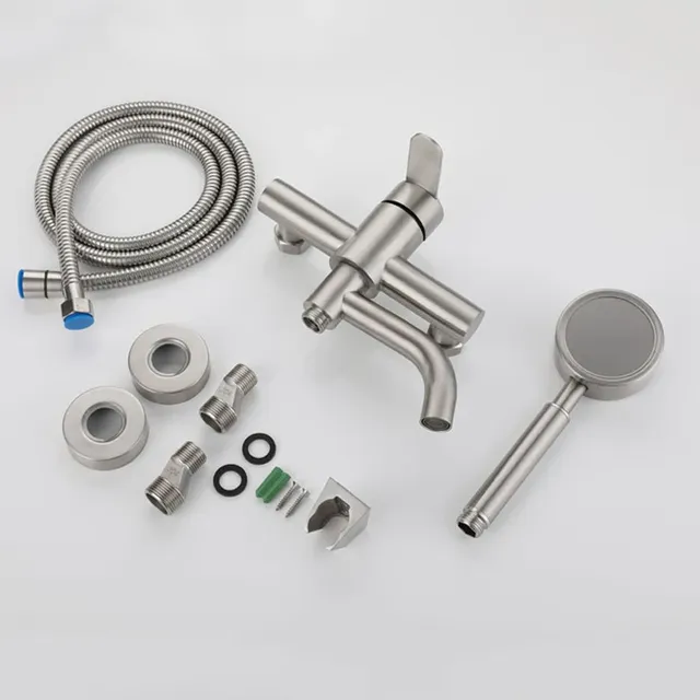 Robinet de douche de salle de bains en acier inoxydable – vue 6