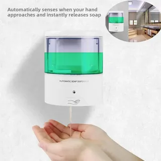 Distributeur automatique savon mural sans contact induction infrarouge…