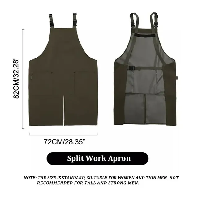 Tablier de serveur imperméable avec poches pour cuisine – vue 6