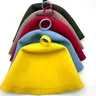 Sauna Anti-chaleur Sauna chapeau laine feutre bonnet de… – vue 1