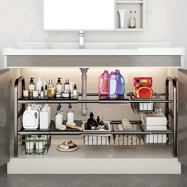Supports de rangement de cuisine réglables – vue 4