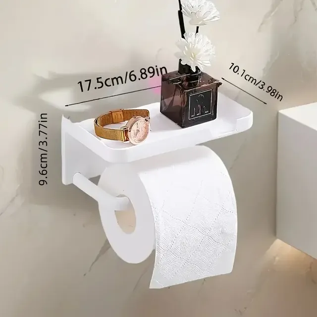 Porte-papier hygiénique salle de bain support mural… – vue 3