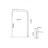 Robinet de lavabo en or Rose – vue 7