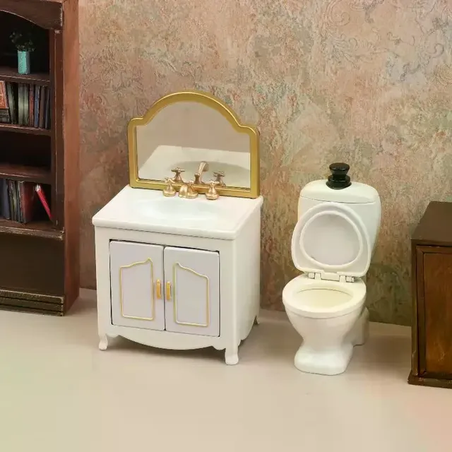 Baignoire Miniature pour maison de poupée – vue 3