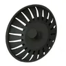 Filtre vidange noir inoxydable acier 78mm évier douche… – vue 6