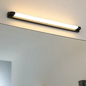 Led miroir lumière moderne applique murale salle de bain lampe étanche cosmétique applique murale noir blanc miroir lampe 9W 12W 16W 20W 24W lumière Led miroir lumière moderne applique murale salle de bain lampe étanche cosmétique applique murale noir blanc miroir lampe 9W 12W 16W 20W 24W lumière