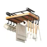 Support organisateur suspendu de cuisine avec crochets… – vue 6