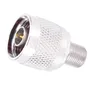 Adaptateur connecteur coaxial fileté mâle femelle broche… – vue 2