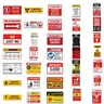 Lot autocollants sécurité avertissement panneaux… – vue 2