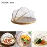Panier bambou pliable filet antiinsectes antipoussiere… – vue 6