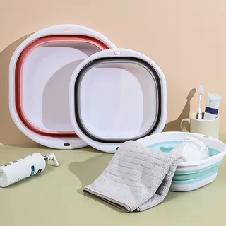 Bassine pliable portable empilable compacte silicone plastique durable…