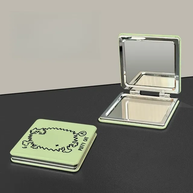 Miroir grossissant pliable compact doubleface maquillage… – vue 4