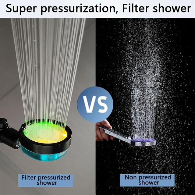 Pommeau de douche pressurisé à affichage numérique de la… – vue 4