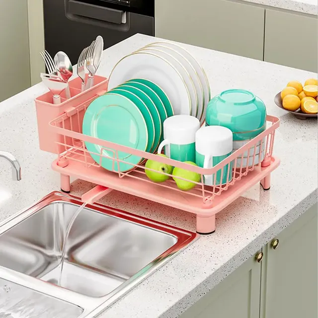 Support de rangement d'assiettes de cuisine avec… – vue 2