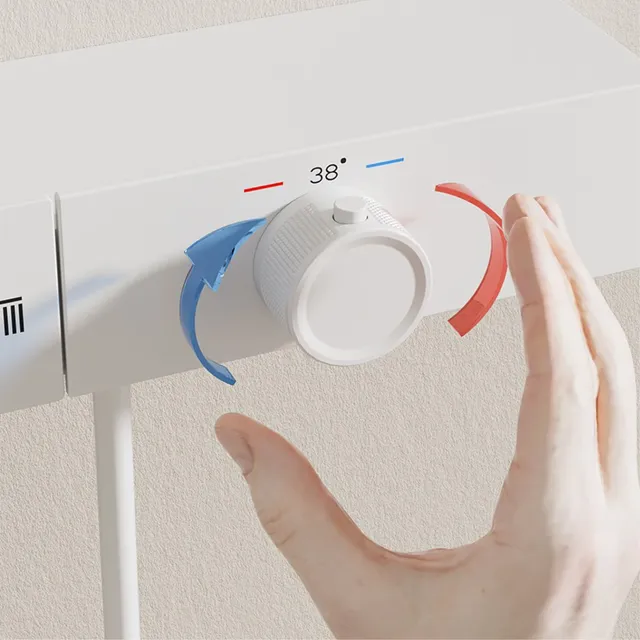 Système de douche thermostatique de plafond de luxe – vue 5