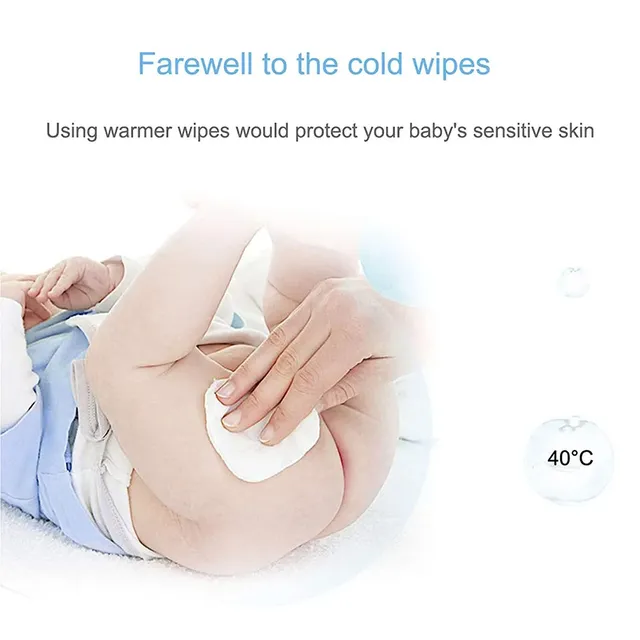 Chauffe lingettes portable usb bébé polyester zippé… – vue 2