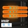 Radiateur sèche serviettes électrique mural noir mat… – vue 6