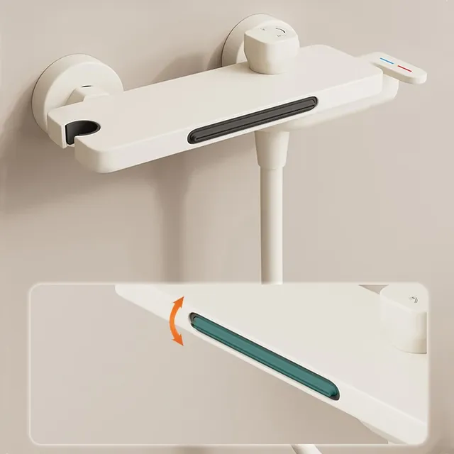 Robinet de baignoire cascade de salle de bains – vue 6