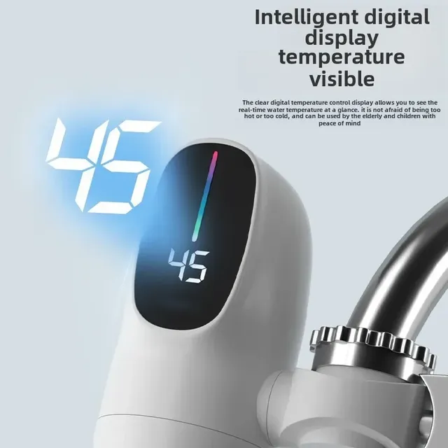 Robinet chauffe eau instantané électrique 3000W chauffe… – vue 2