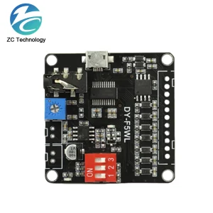 Module de contrôle de lecture MP3 vocal, puissance 5W, déclencheur unique, carte mémoire TF, disque U, audio personnalisé T5WL